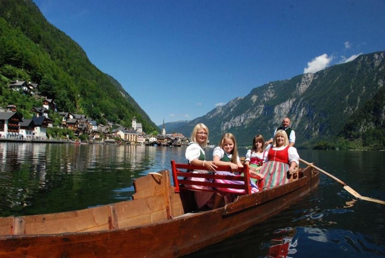Appartement Traumblick Mit Indoorpool Und Privater Sauna Bad Goisern Kültér fotó