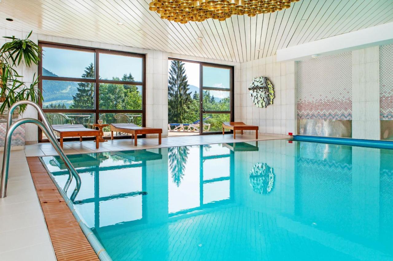 Appartement Traumblick Mit Indoorpool Und Privater Sauna Bad Goisern Kültér fotó