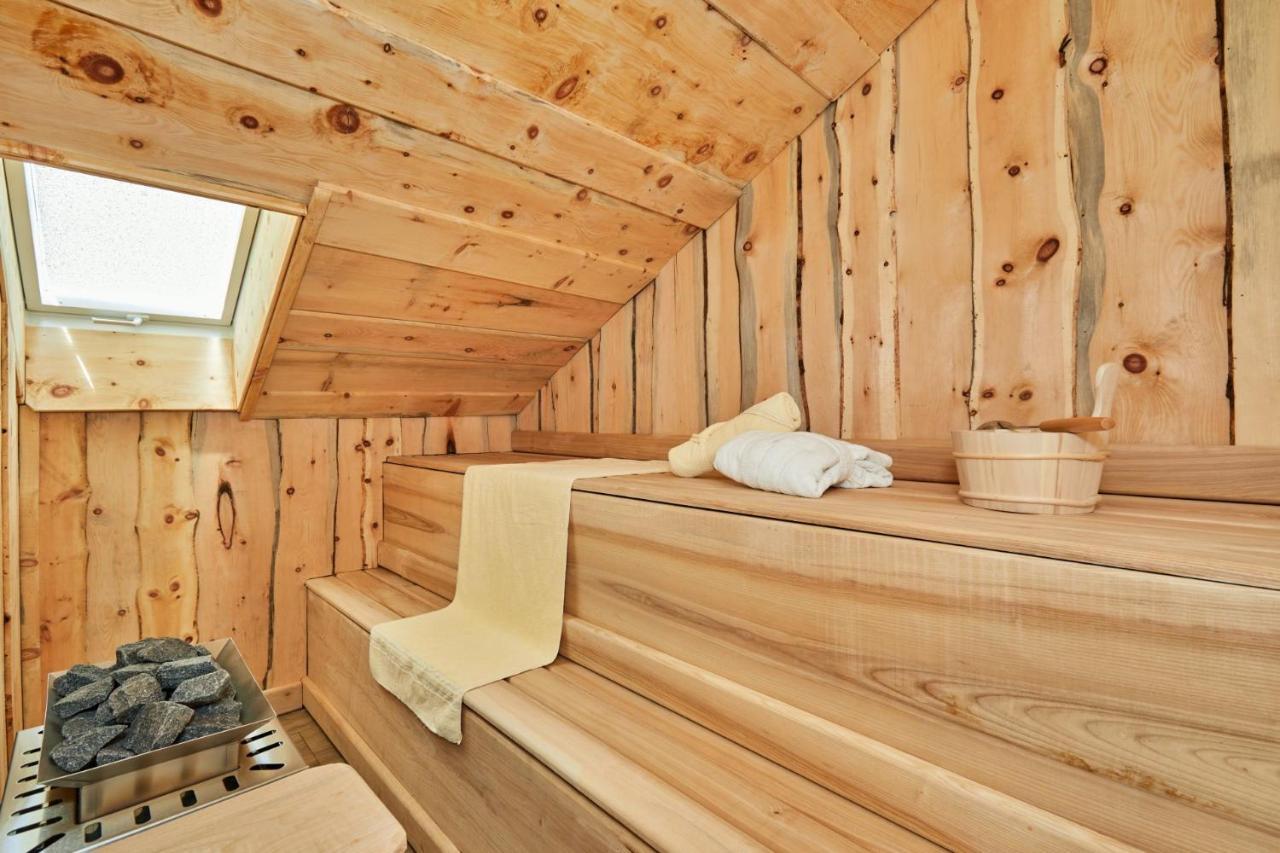 Appartement Traumblick Mit Indoorpool Und Privater Sauna Bad Goisern Kültér fotó